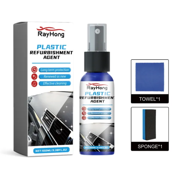 RayHong Plastic Refurbishment Agent Spray ( BUY 1 GET 1 FREE )
