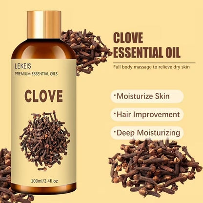 Clove Essential Oil For  Facial Care Massage 100 ml (Pack of 1)