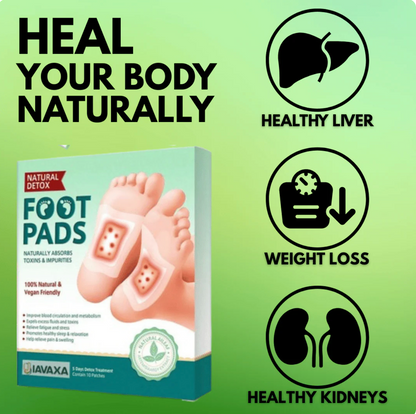 100% Merbal & Gentle Ingredient Detox Foot Pads (Buy 1 Get 1 Free 😍)