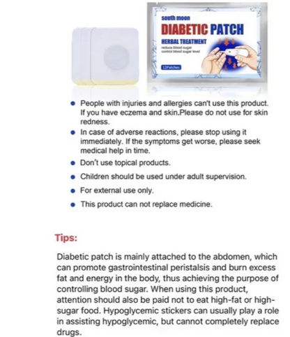 Blood Sugar Control Diabetic Patches |🔥BUY 1 GET 1 FREE🔥