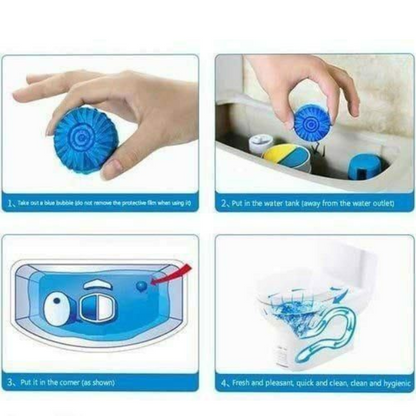 ✨ Automatic Toilet Bowl Cleaner Tablets