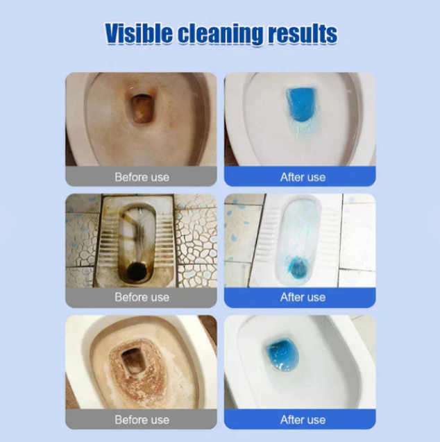 ✨ Automatic Toilet Bowl Cleaner Tablets