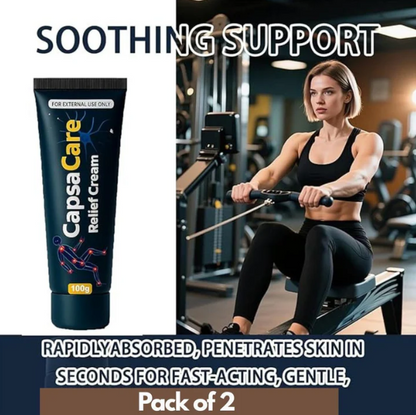 💥 BUY 1 GET 1 FREE! Capsacare Neuropathy Relief Cream 🧴🔥
