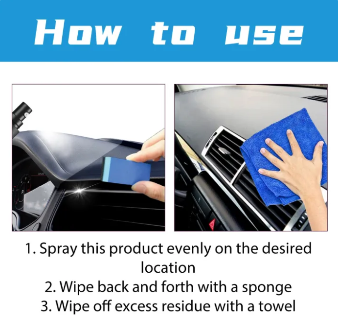 RayHong Plastic Refurbishment Agent Spray ( BUY 1 GET 1 FREE )