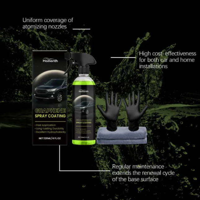 🚗⚫ HOMONTH GRAPHENE SPRAY COATING ⚫🚗 ( BUY 1 GET 1 FREE )