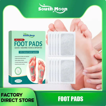 100% Merbal & Gentle Ingredient Detox Foot Pads (Buy 1 Get 1 Free 😍)