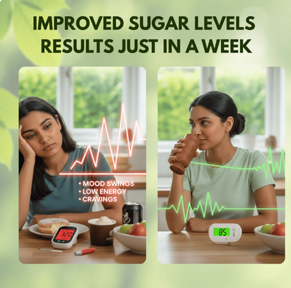 Sugar Balance Wooden Water Glass (100% Natural)