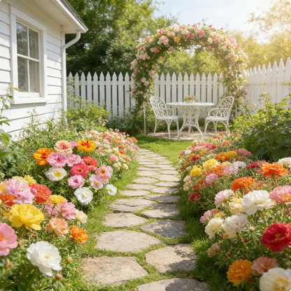 💫🌸BUY 1 GET 1 FREE | Moss Rose🌿Perennial Flower Seeds With Free-Plant Growth Supplement