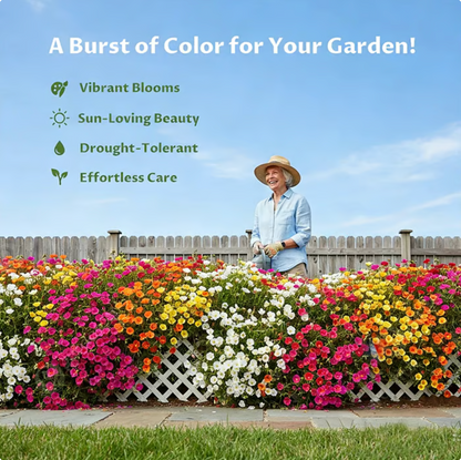 💫🌸BUY 1 GET 1 FREE | Moss Rose🌿Perennial Flower Seeds With Free-Plant Growth Supplement