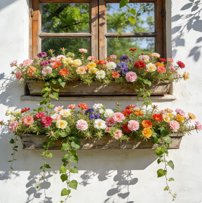 💫🌸BUY 1 GET 1 FREE | Moss Rose🌿Perennial Flower Seeds With Free-Plant Growth Supplement